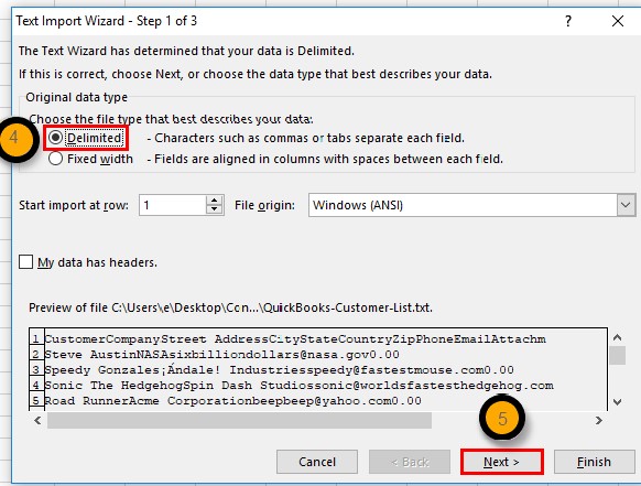 excel-2013-text-import-wizard-step-1-of-3-delimited-and-next-button-step45.jpg